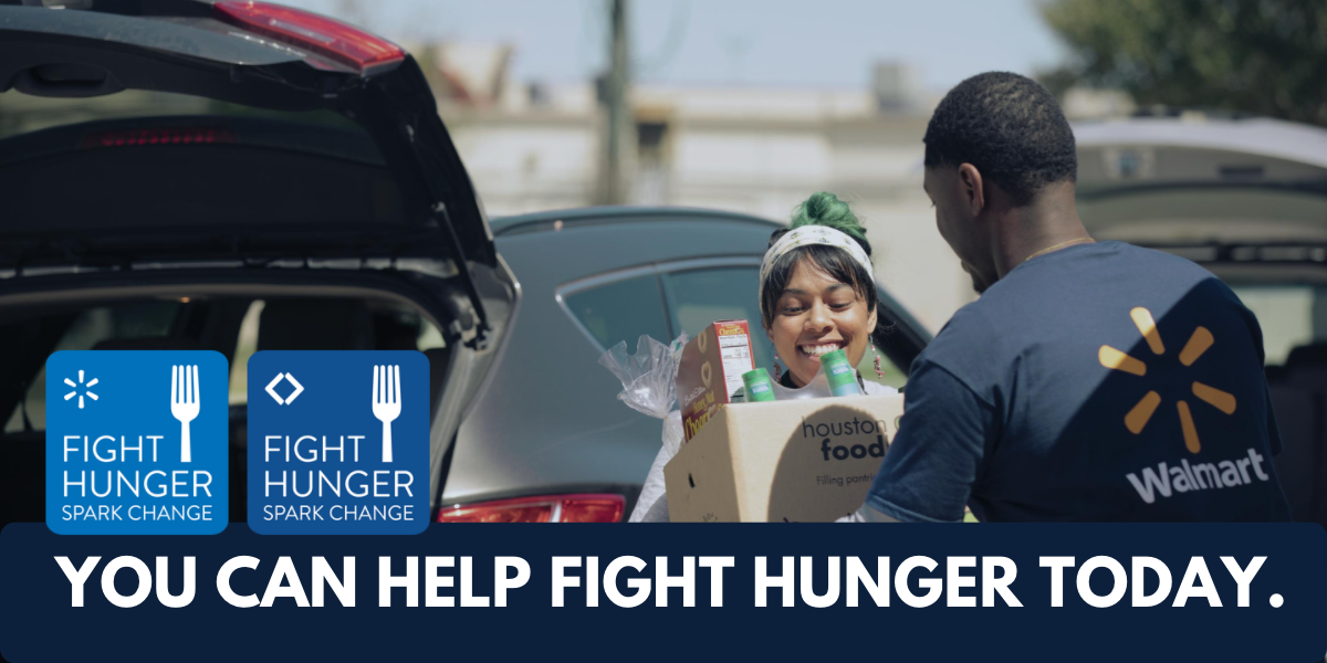 Walmart and Sam's Club 9th Annual Fight Hunger. Spark Change